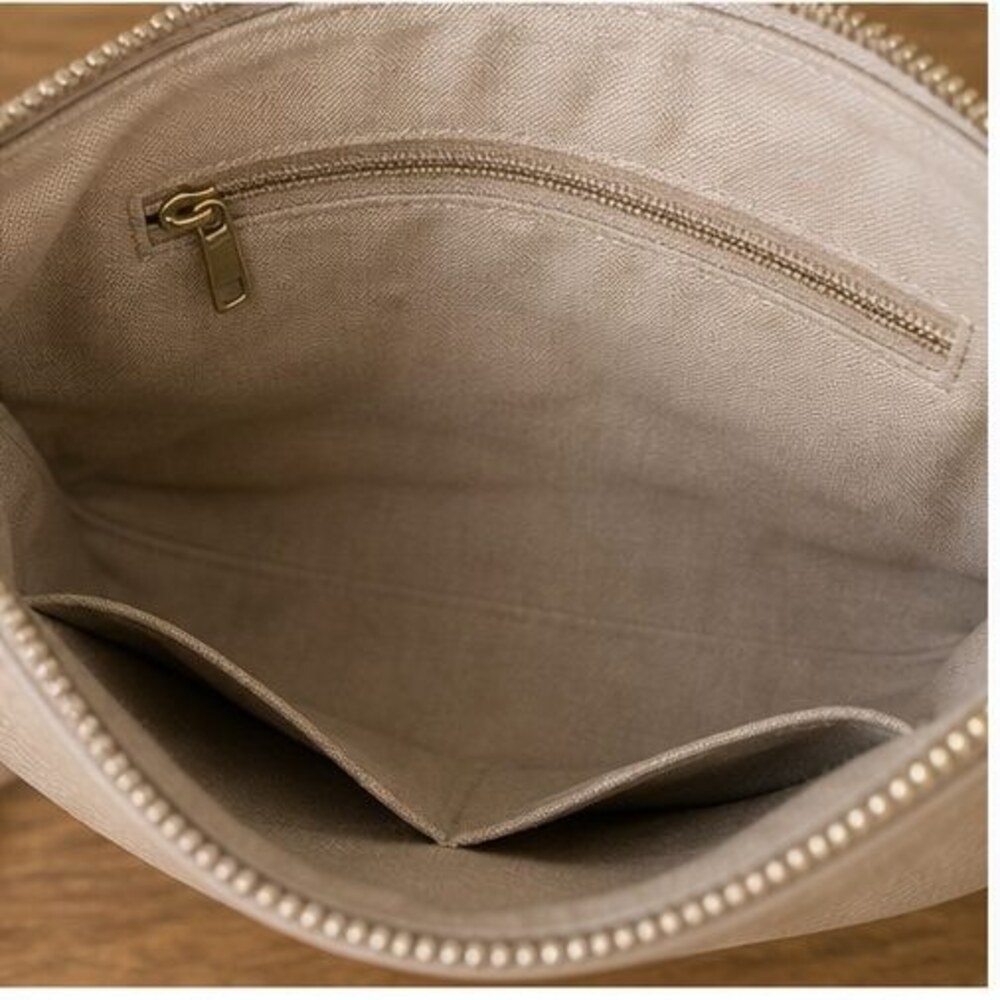 Tan Canvas Crossbody Bag - Picture 6 of 6